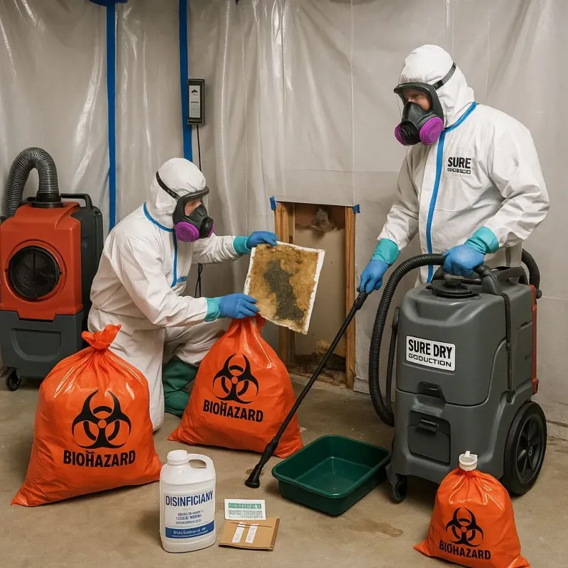 Contaminated Water Handling Protocols process in Kingfield, ME