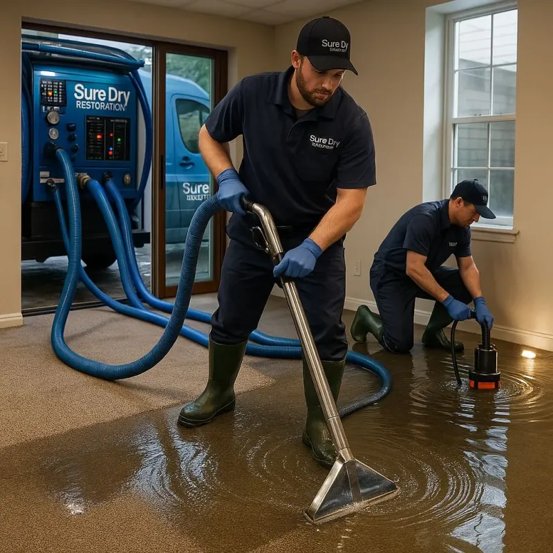Water Extraction and Removal process in Kingfield, ME